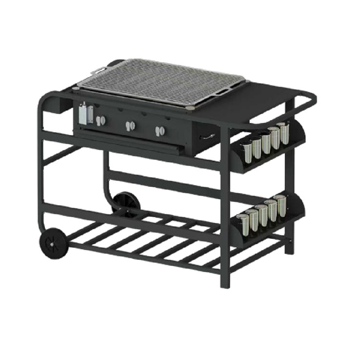Gas grill-cart model